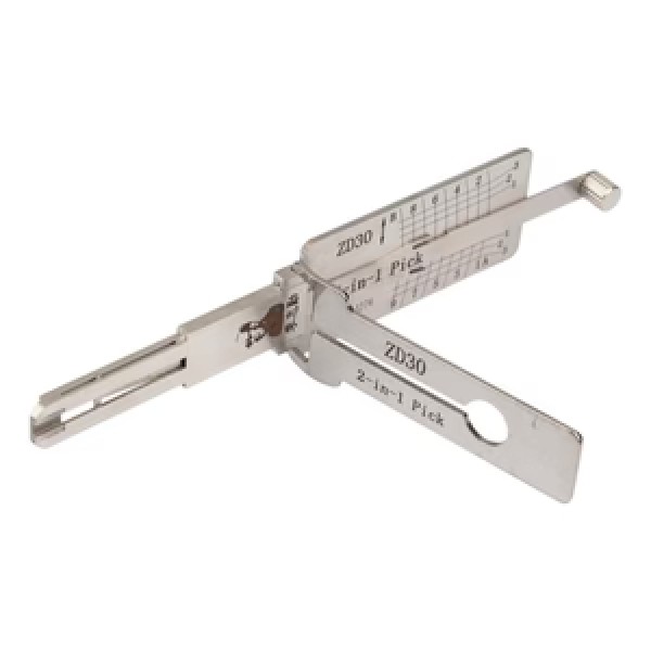 Original Lishi 2-In-1 Pick and Decoder ZD30